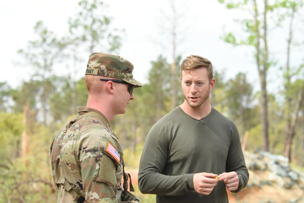 Austen Alexander experiences Army training