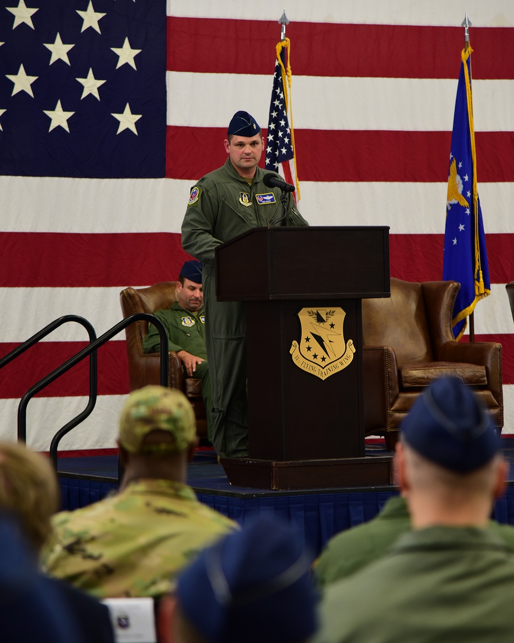 McKee assumes command of 43rd FTS