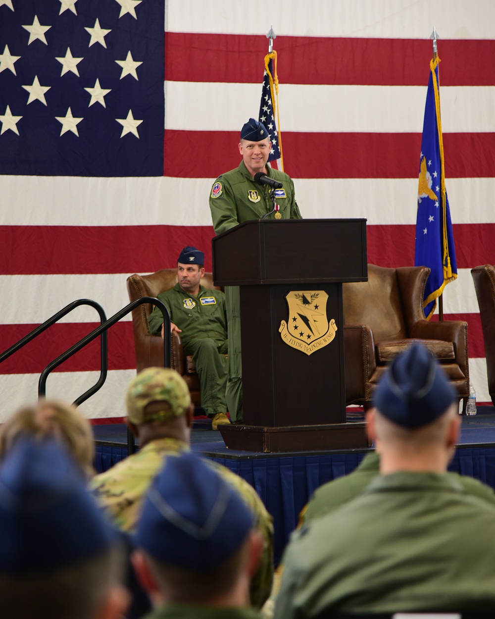 McKee assumes command of 43rd FTS