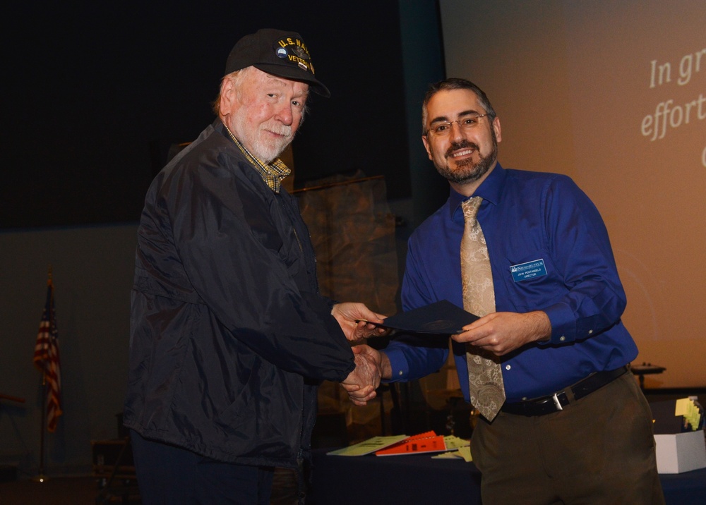 Naval Museum hosts a volunteer appreciation event