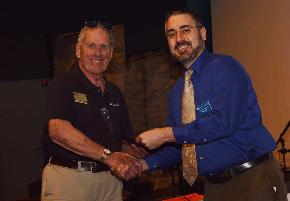 Volunteer appreciation event at the Hampton Roads Naval Museum