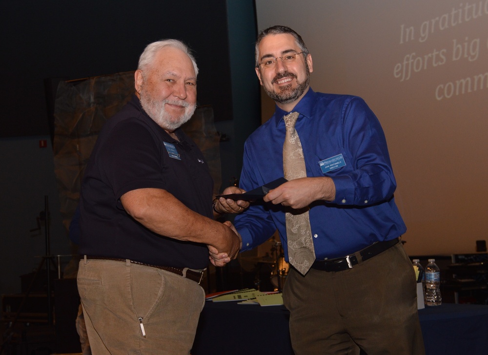 Volunteer appreciation event at the Hampton Roads Naval Museum