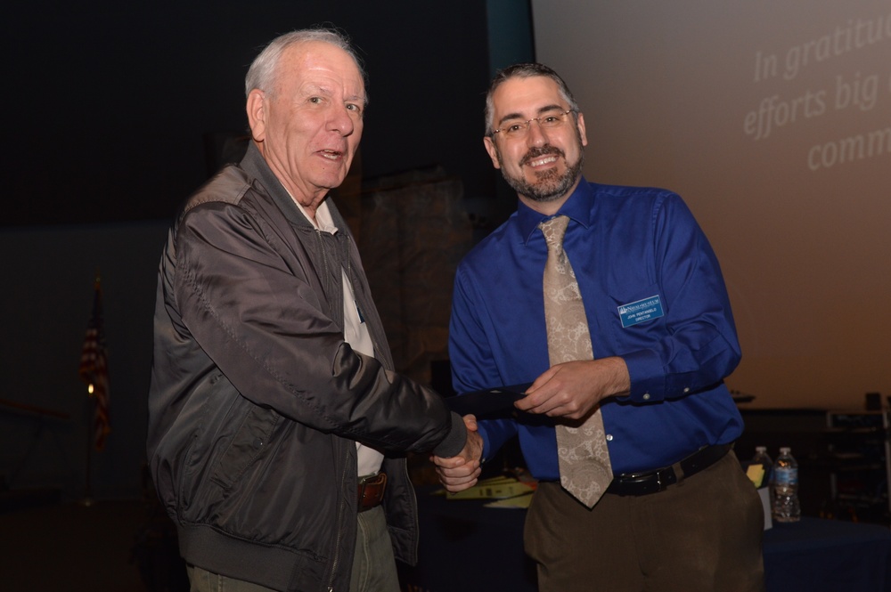 Volunteer appreciation event at the Hampton Roads Naval Museum