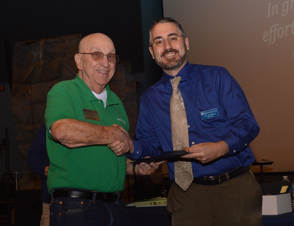 Volunteer appreciation event at the Hampton Roads Naval Museum