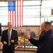 U.S. Coast Guardsmen tour NASA Glenn Research Center