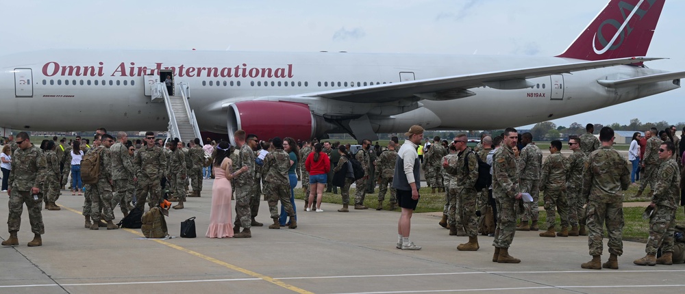 Langley Airmen return home from deployment