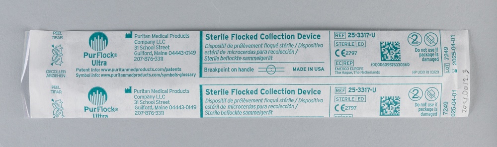 Purflock Ultra Sterile Flocked Collection Device