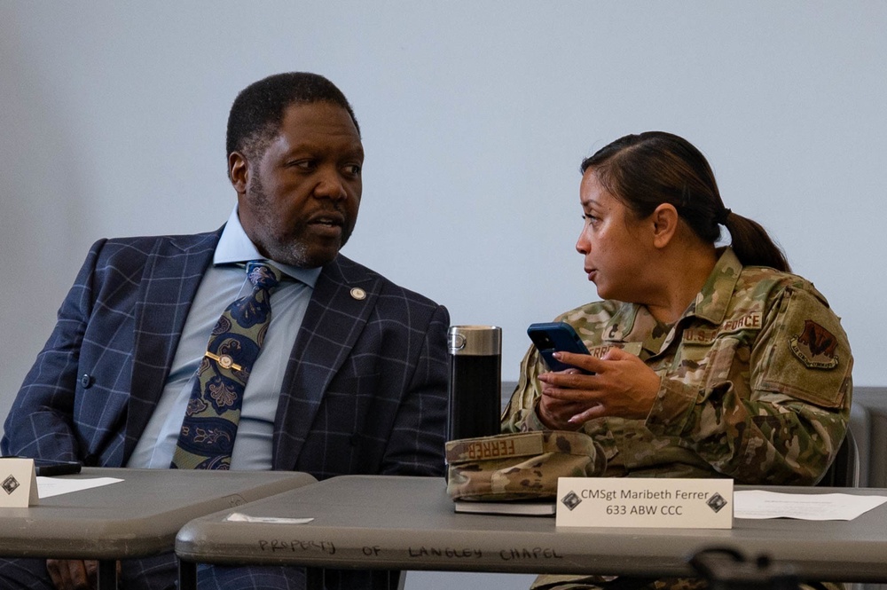 JBLE highlights base helping agencies, seeks advocacy from Senator’s liaison