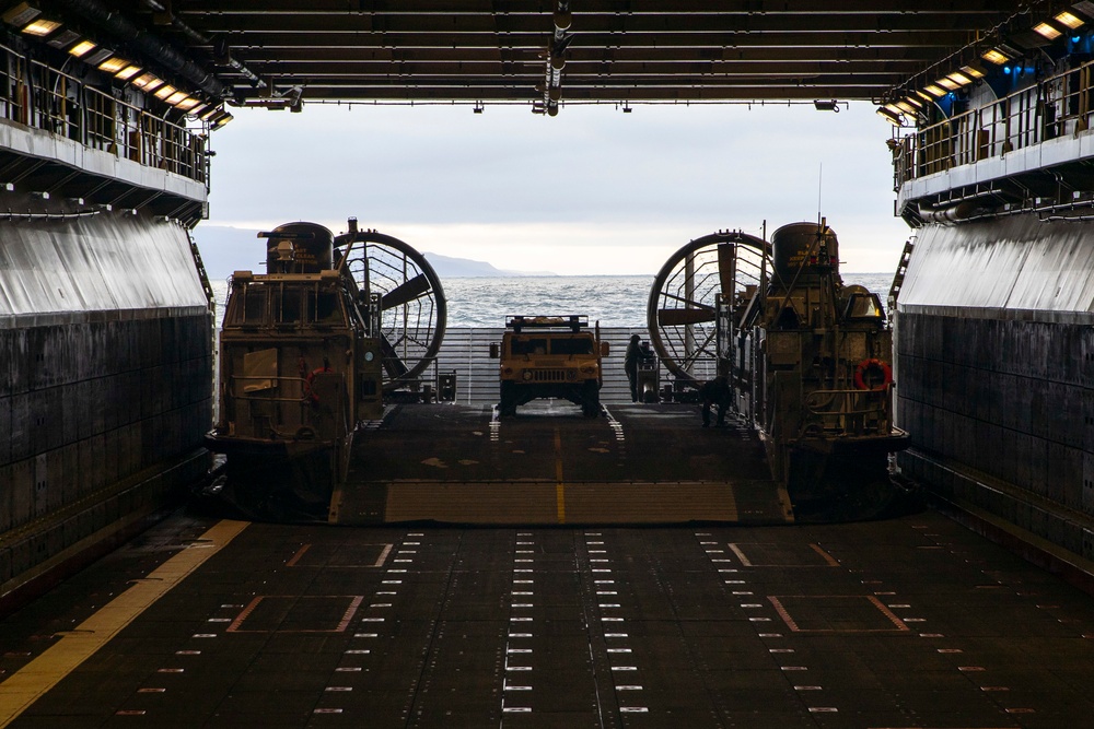 Makin Island LCAC Operations