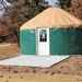 Yurts at Fort McCoy's Pine View Campground