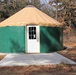 Yurts at Fort McCoy's Pine View Campground