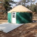 Yurts at Fort McCoy's Pine View Campground