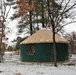 Yurts at Fort McCoy's Pine View Campground