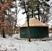 Yurts at Fort McCoy's Pine View Campground