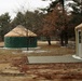 Yurts at Fort McCoy's Pine View Campground