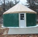 Yurts at Fort McCoy's Pine View Campground