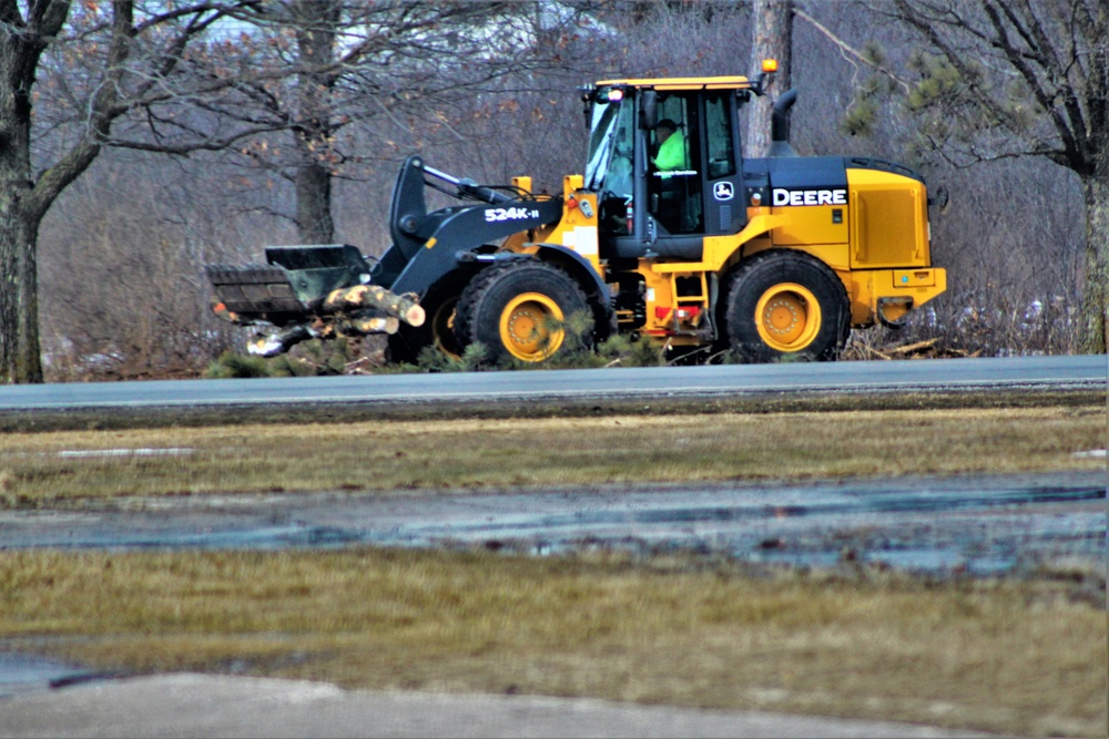 Fort McCoy’s DPW coordinates ditch improvement project