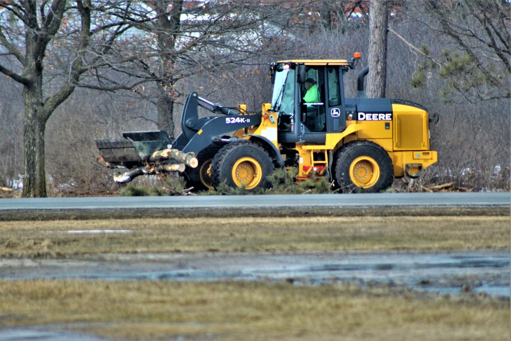 Fort McCoy’s DPW coordinates ditch improvement project