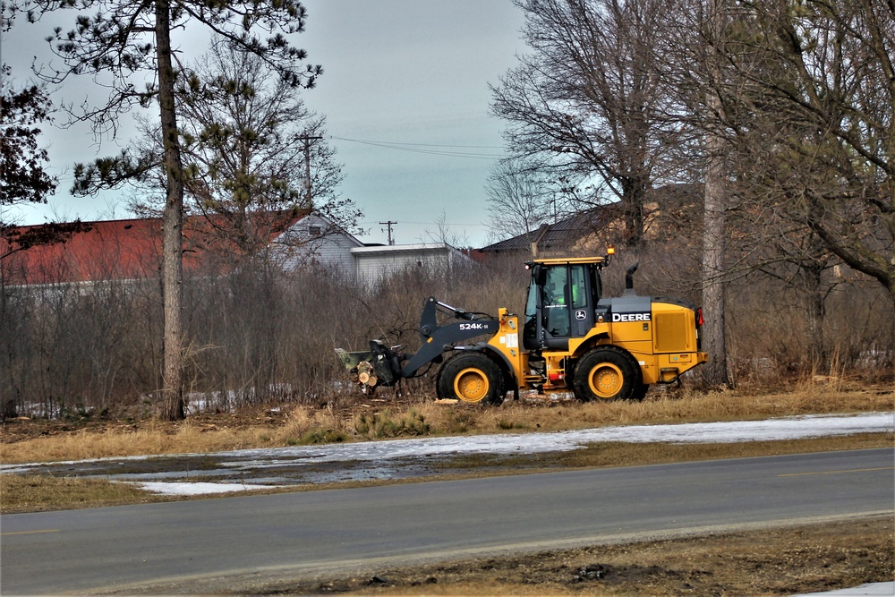 Fort McCoy’s DPW coordinates ditch improvement project