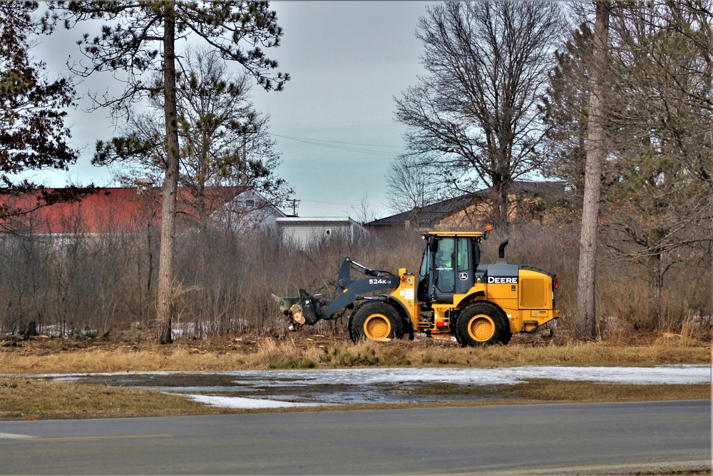 Fort McCoy’s DPW coordinates ditch improvement project