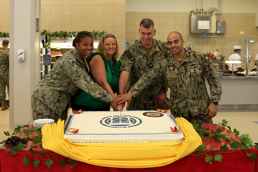 Sexual Assault Awareness and Prevention Month Cake Cutting 2022, NSA Bahrain