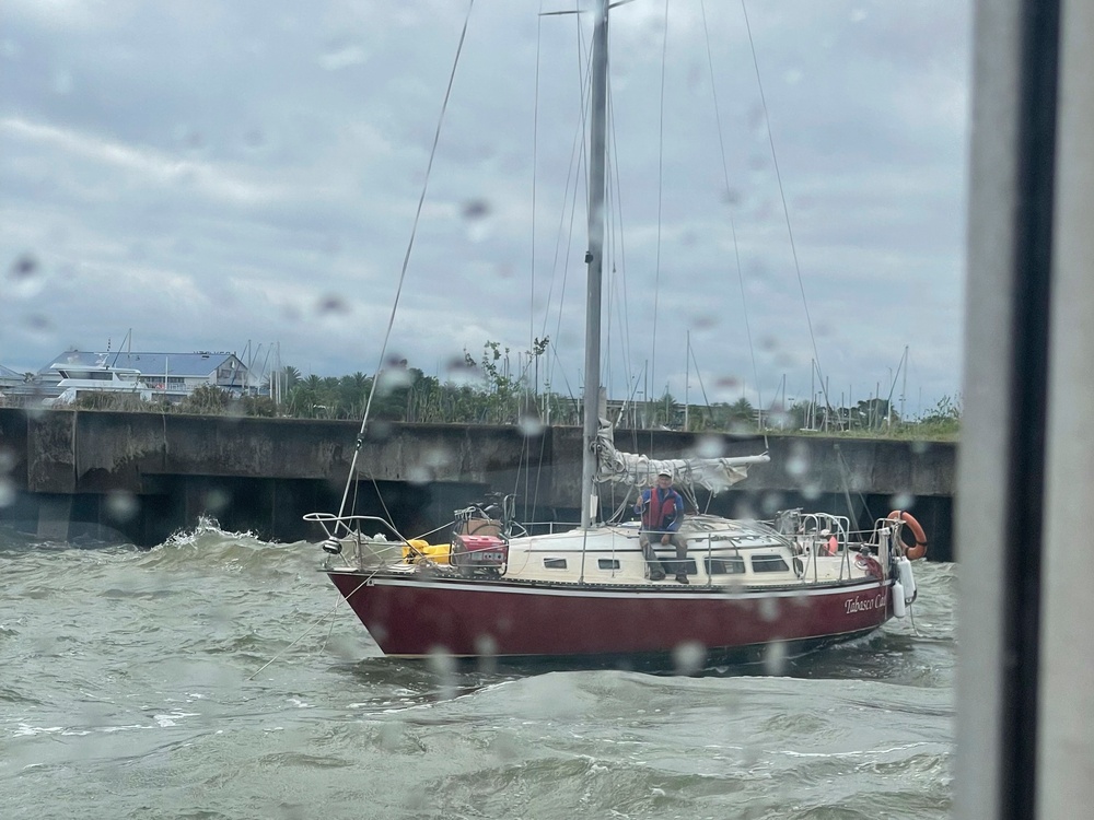 Coast Guard rescues boater from disabled sailing vessel near New Orleans