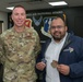 156th Wing leadership meets with PR Dept. of Education