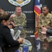 156th Wing leadership meets with PR Dept. of Education