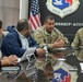 156th Wing leadership meets with PR Dept. of Education