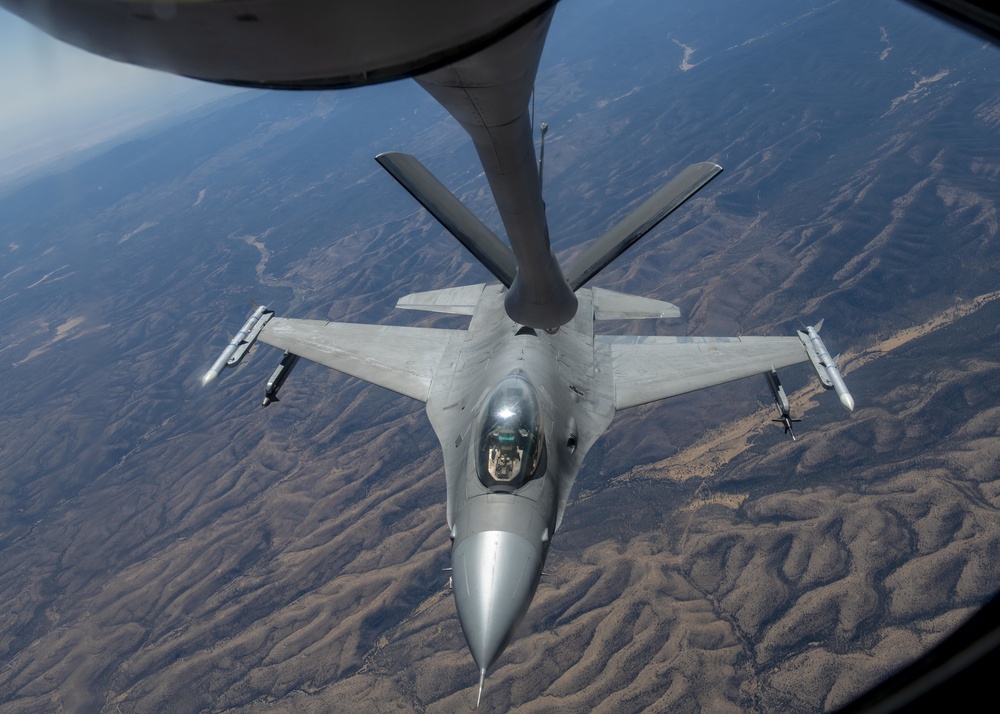 Fairchild, F-16, Air Refueling, KC-135, AR