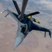 Fairchild KC-135s support Holloman F-16s