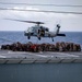 GHWB Conducts Vertical Replenishment