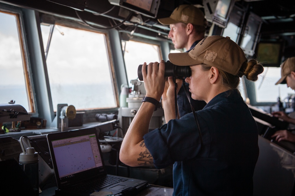 USS Momsen Strait of Malacca