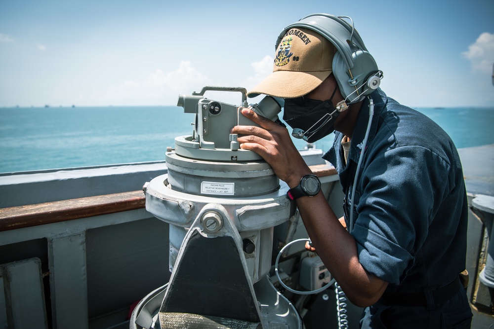 USS Momsen Strait of Malacca