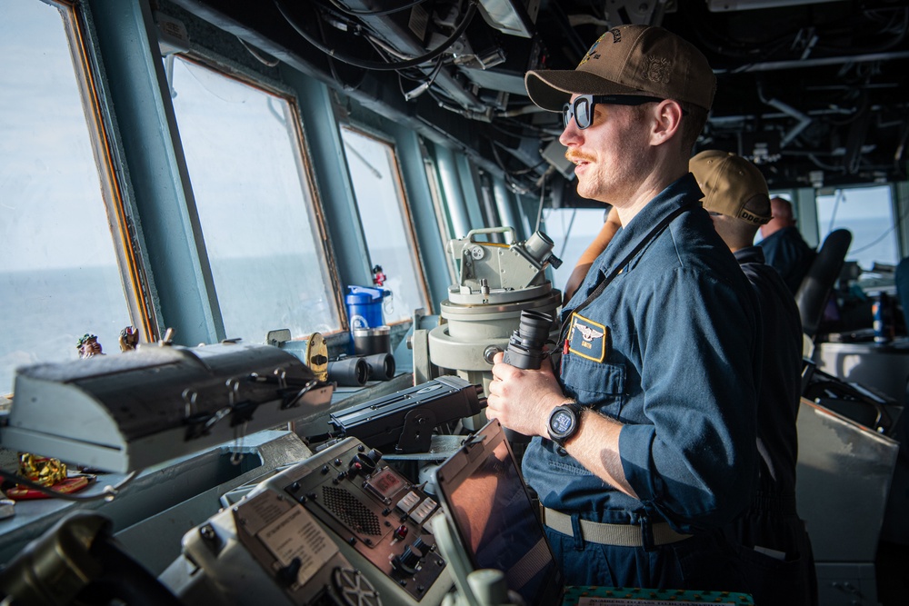 USS Momsen Strait of Malacca