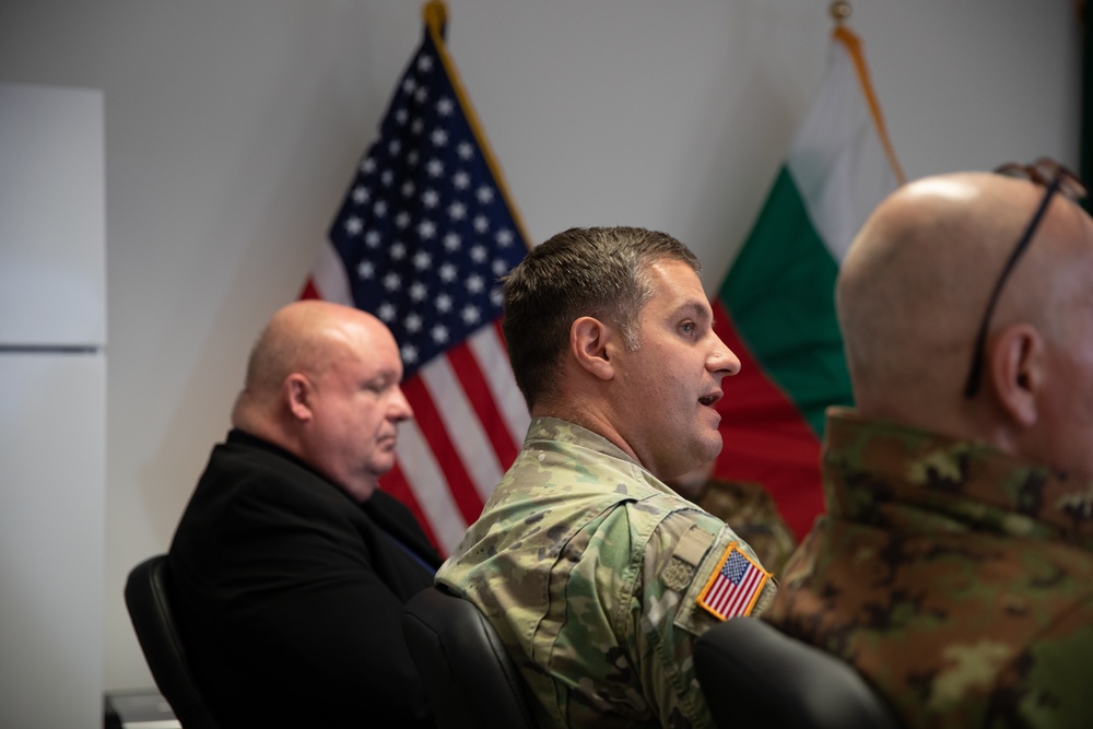 U.S., Italian and Bulgarian Military Leaders Meet in Bulgaria