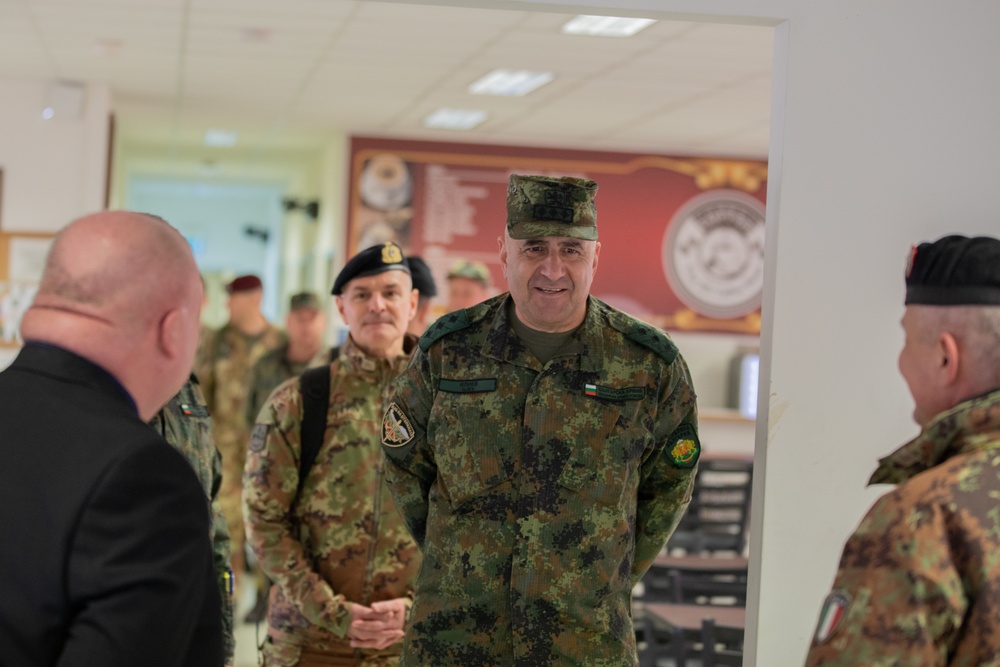 Italian, Bulgarian, and U.S. Military Leaders Meet in Bulgaria