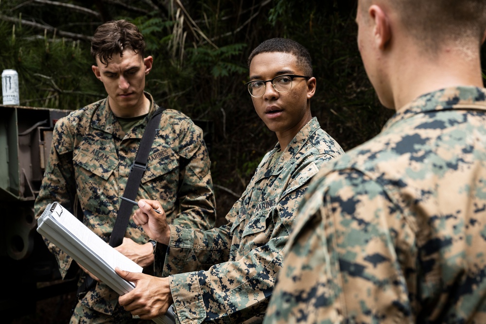 U.S. Marines with 3rd Supply Battalion, 3rd SGX conduct MCCRE