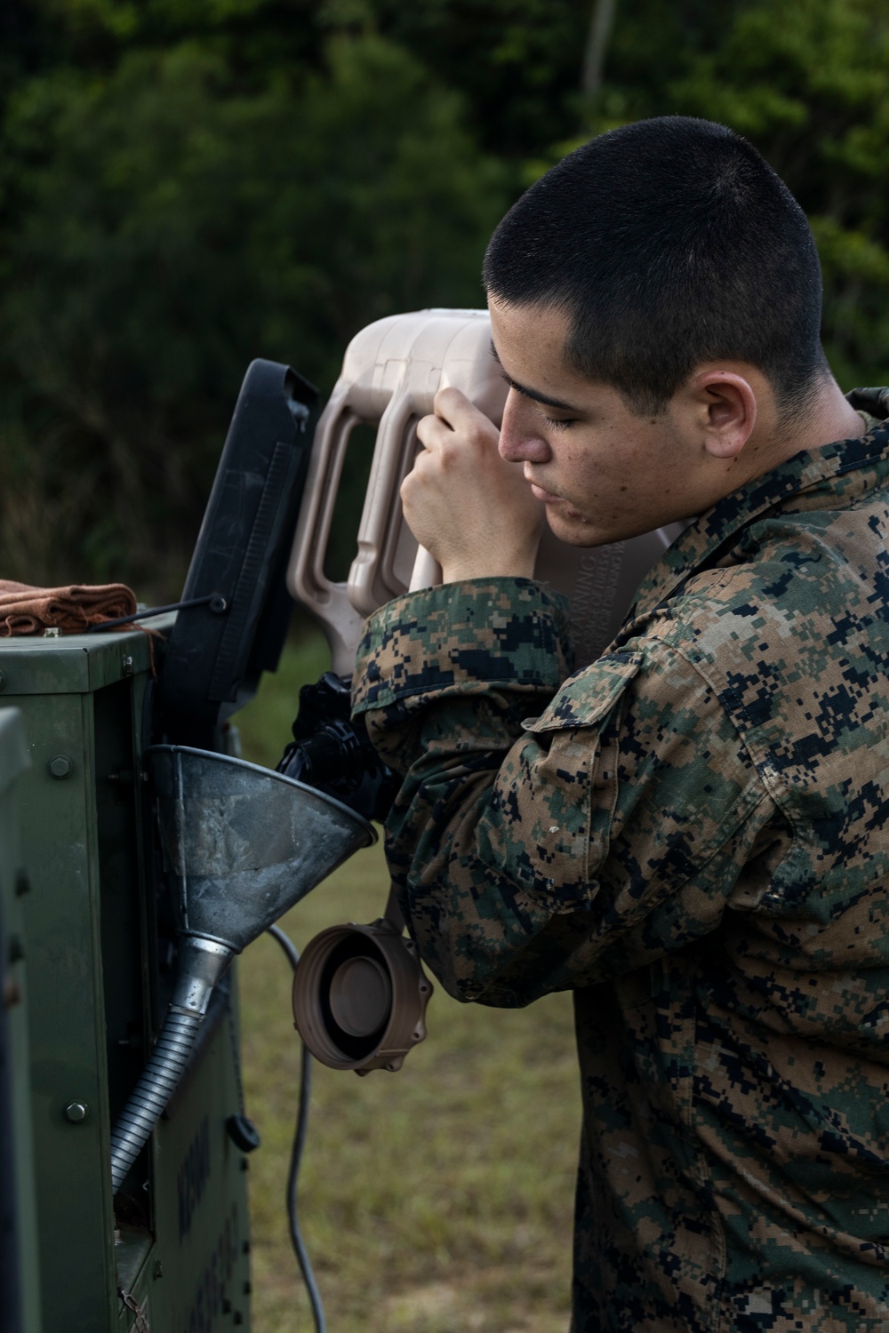 U.S. Marines with 3rd Supply Battalion, 3rd SGX conduct MCCRE