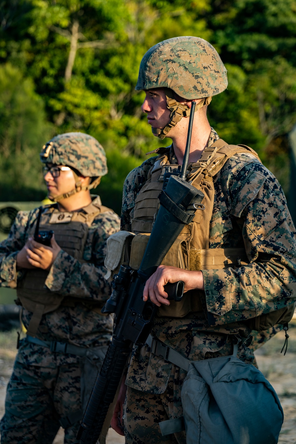 U.S. Marines with 3rd Supply Battalion, 3rd SGX conduct MCCRE