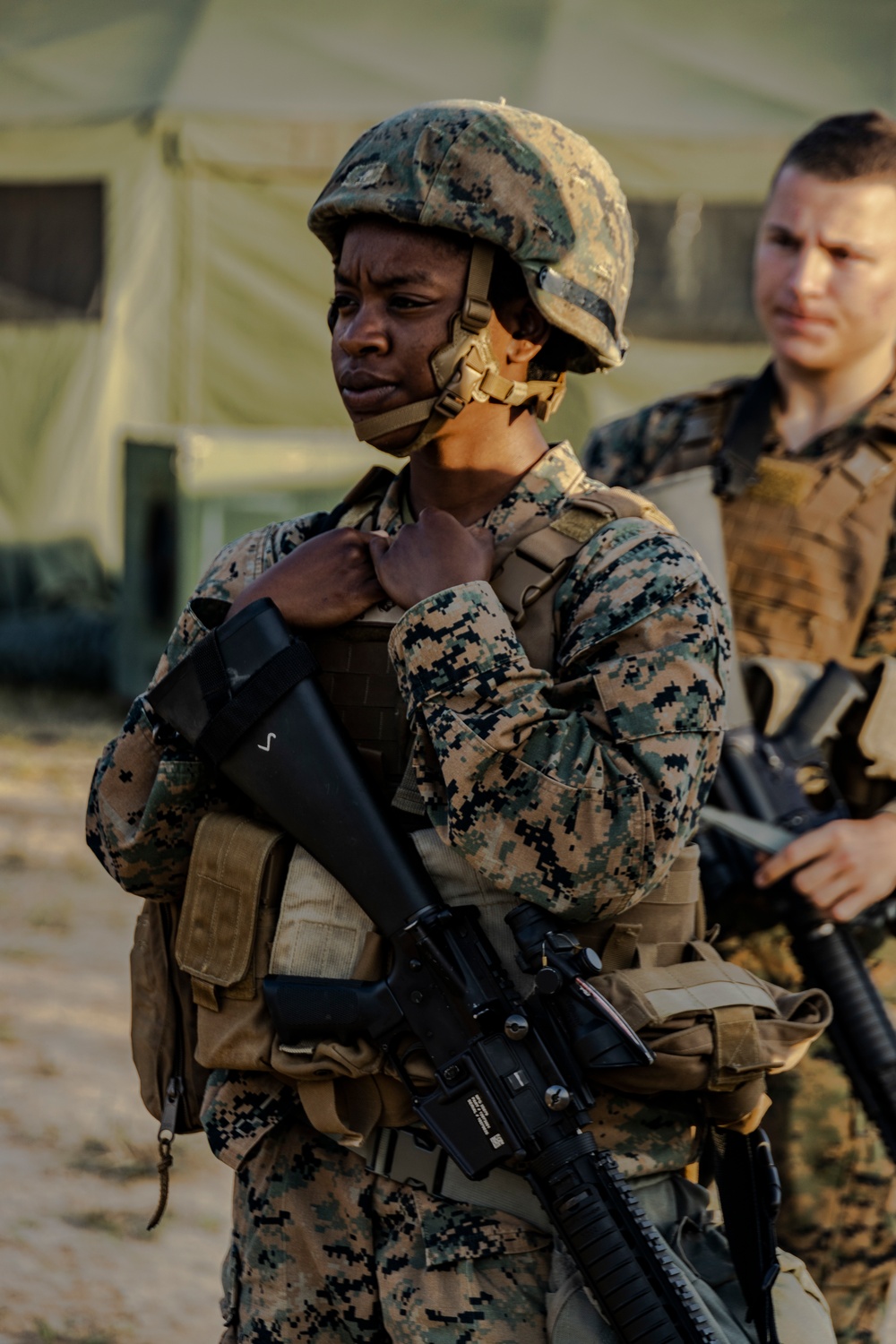 U.S. Marines with 3rd Supply Battalion, 3rd SGX conduct MCCRE