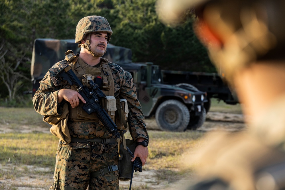 U.S. Marines with 3rd Supply Battalion, 3rd SGX conduct MCCRE