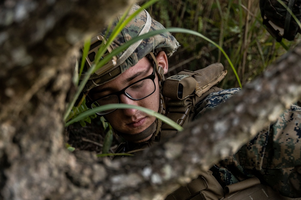 U.S. Marines with 3rd Supply Battalion, 3rd SGX conduct MCCRE