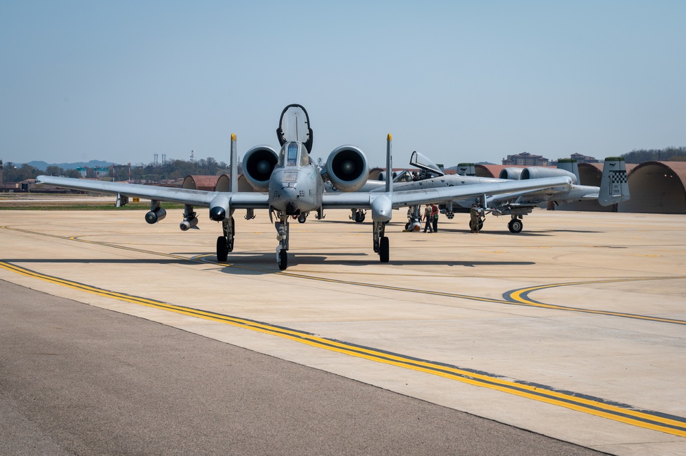 A-10 Thunderbolt II Division Landing