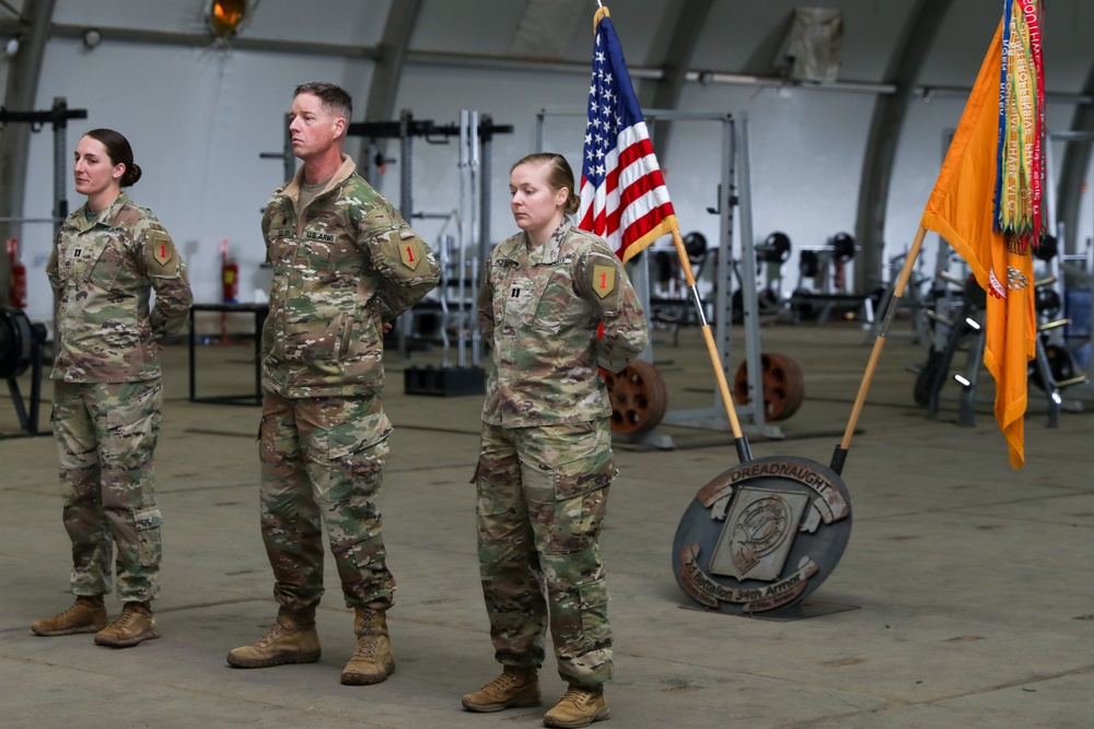 Field Support Command Conducts Change of Command Ceremony