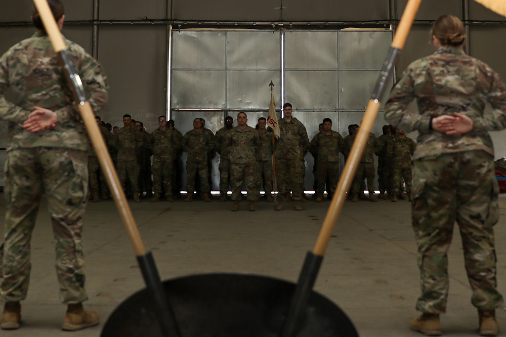 Field Support Command Conducts Change of Command Ceremony