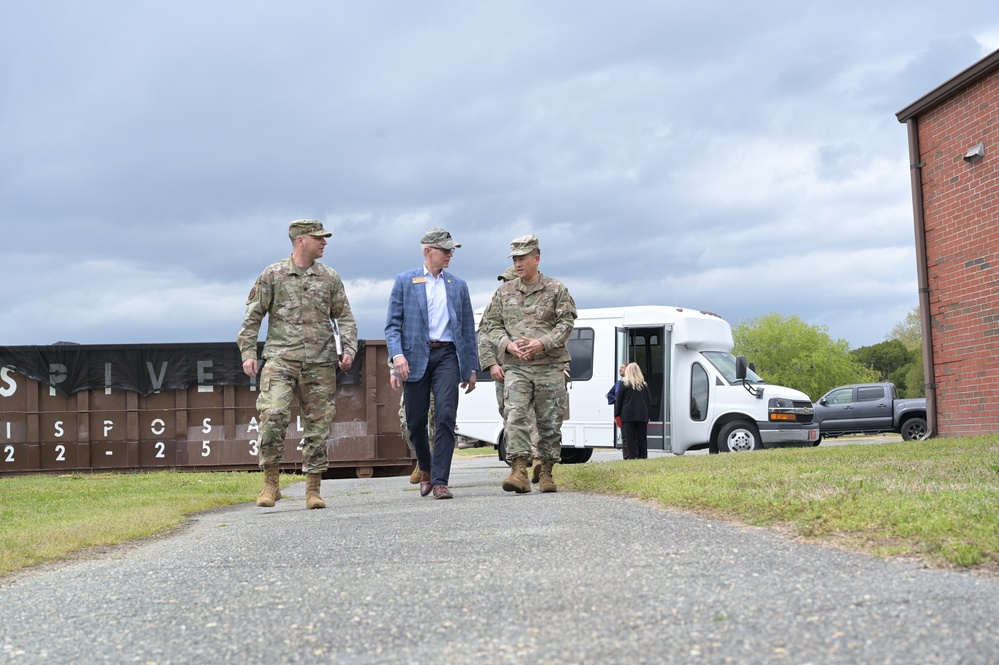 Secretary of the Army civic leader visits JBLE