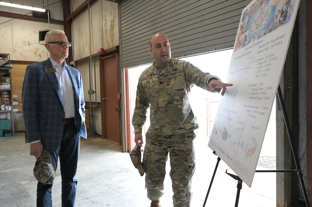 Secretary of the Army civic leader visits JBLE