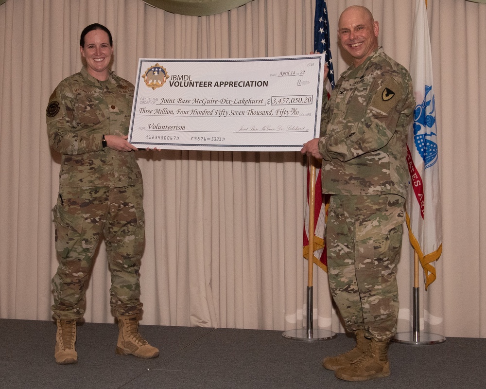 Joint Base MDL celebrates volunteer contributions