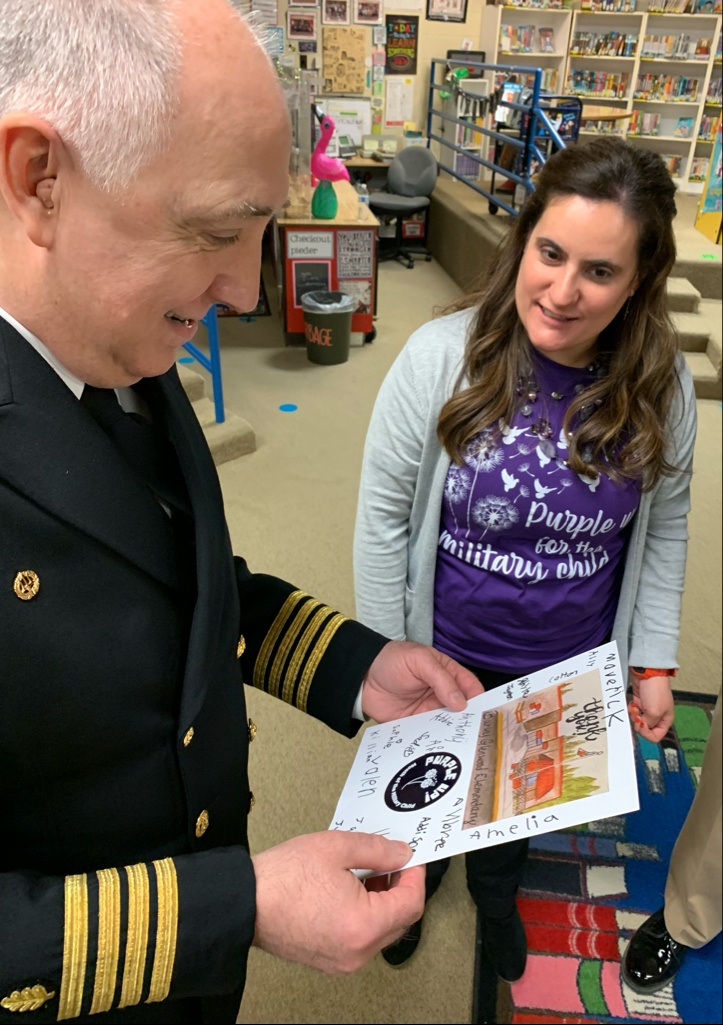 It’s Elementary – Military Kids Honored by NMRTC Bremerton Skipper
